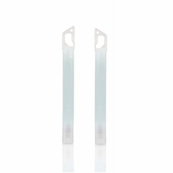 8H Glow Sticks - White (2 Pack) - LifeSystems