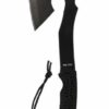 BLACK PARACORD AXE WITH POUCH