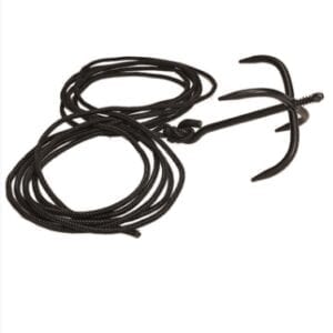 GRAPPLING HOOK WITH ROPE & SAFETY CATCH - MIL-TEC