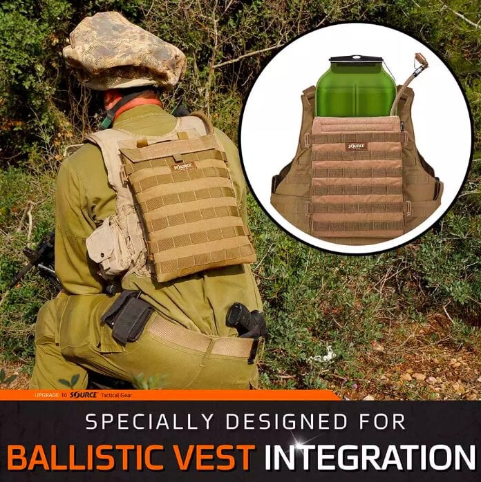 Hydration Bladder Water Bladder Tactical Vest Ballistic Plate Gear 