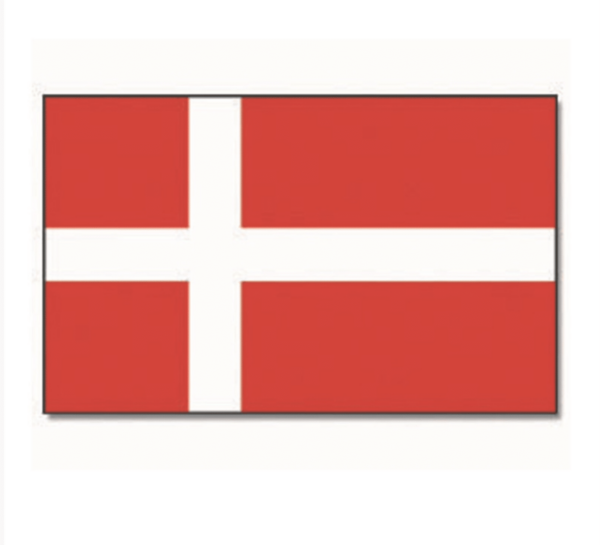 Danmark flagga